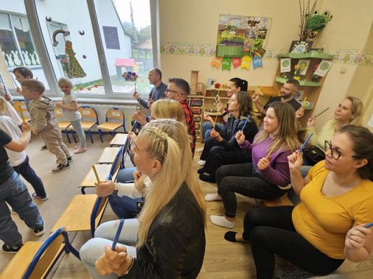 Grafika #40: 17.04.2024 Zajęcia otwarte dla rodziców - Gr II