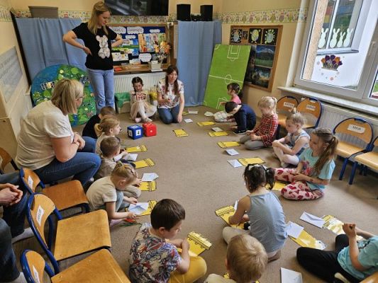 Grafika #43: 17.04.2024 Zajęcia otwarte dla rodziców - Gr II