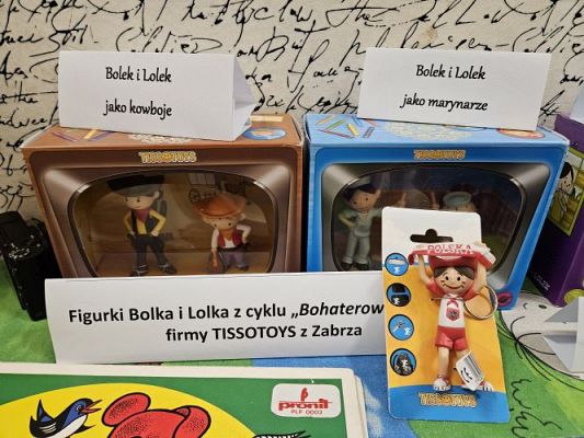 Grafika #15: 10.05.2024 Spotkanie w Bibliotece szkolnej w Wicku - Wystawa o Bolku i Lolku gr III