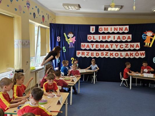 Grafika #12: 09.05.2024 I Gminna Olimpiada Matematyczna Przedszkolaków cz.II