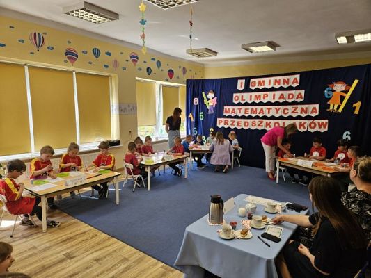 Grafika #30: 09.05.2024 I Gminna Olimpiada Matematyczna Przedszkolaków cz.II