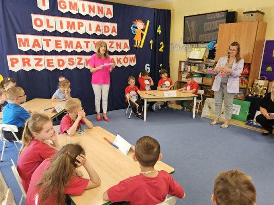 Grafika #39: 09.05.2024 I Gminna Olimpiada Matematyczna Przedszkolaków cz.II
