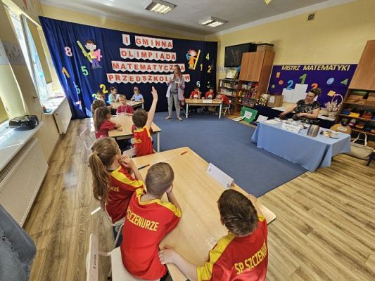 Grafika #43: 09.05.2024 I Gminna Olimpiada Matematyczna Przedszkolaków cz.II