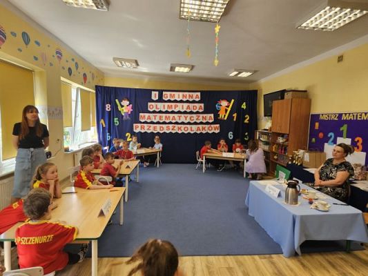 Grafika #44: 09.05.2024 I Gminna Olimpiada Matematyczna Przedszkolaków cz.II