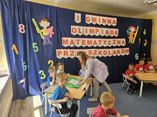 Grafika #51: 09.05.2024 I Gminna Olimpiada Matematyczna Przedszkolaków cz.II