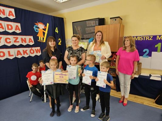 Grafika #62: 09.05.2024 I Gminna Olimpiada Matematyczna Przedszkolaków cz.II