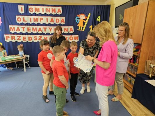 Grafika #64: 09.05.2024 I Gminna Olimpiada Matematyczna Przedszkolaków cz.II