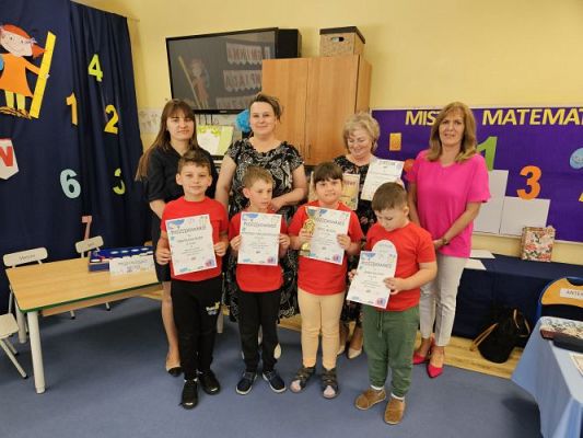 Grafika #67: 09.05.2024 I Gminna Olimpiada Matematyczna Przedszkolaków cz.II