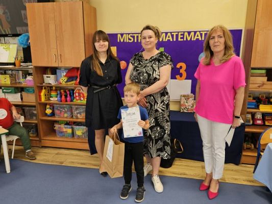 Grafika #75: 09.05.2024 I Gminna Olimpiada Matematyczna Przedszkolaków cz.II