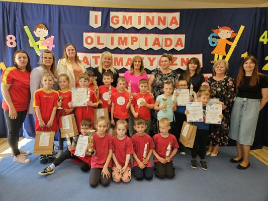 Grafika #84: 09.05.2024 I Gminna Olimpiada Matematyczna Przedszkolaków cz.II