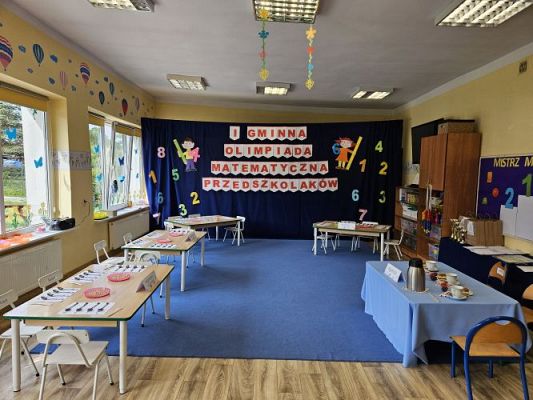 Grafika #5: 09.05.2024 I Gminna Olimpiada Matematyczna Przedszkolaków cz.I