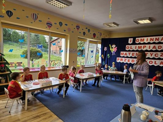 Grafika #13: 09.05.2024 I Gminna Olimpiada Matematyczna Przedszkolaków cz.I