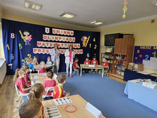 Grafika #17: 09.05.2024 I Gminna Olimpiada Matematyczna Przedszkolaków cz.I