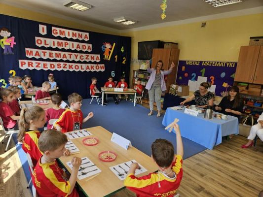 Grafika #22: 09.05.2024 I Gminna Olimpiada Matematyczna Przedszkolaków cz.I