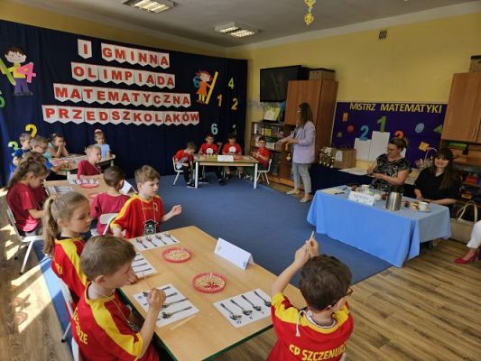 Grafika #23: 09.05.2024 I Gminna Olimpiada Matematyczna Przedszkolaków cz.I