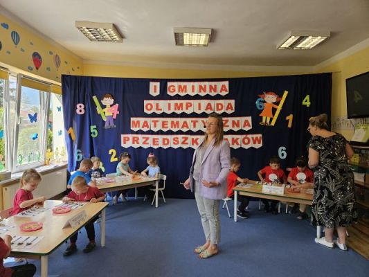 Grafika #34: 09.05.2024 I Gminna Olimpiada Matematyczna Przedszkolaków cz.I