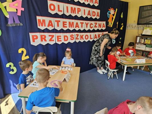 Grafika #36: 09.05.2024 I Gminna Olimpiada Matematyczna Przedszkolaków cz.I