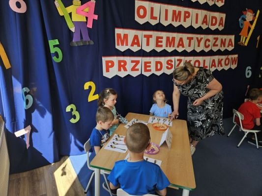 Grafika #39: 09.05.2024 I Gminna Olimpiada Matematyczna Przedszkolaków cz.I