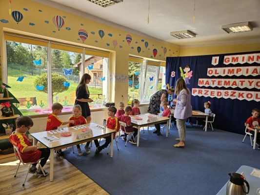 Grafika #42: 09.05.2024 I Gminna Olimpiada Matematyczna Przedszkolaków cz.I