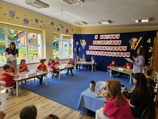 Grafika #53: 09.05.2024 I Gminna Olimpiada Matematyczna Przedszkolaków cz.I