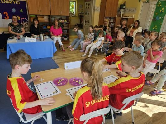 Grafika #61: 09.05.2024 I Gminna Olimpiada Matematyczna Przedszkolaków cz.I