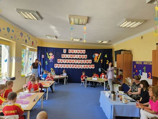 Grafika #69: 09.05.2024 I Gminna Olimpiada Matematyczna Przedszkolaków cz.I