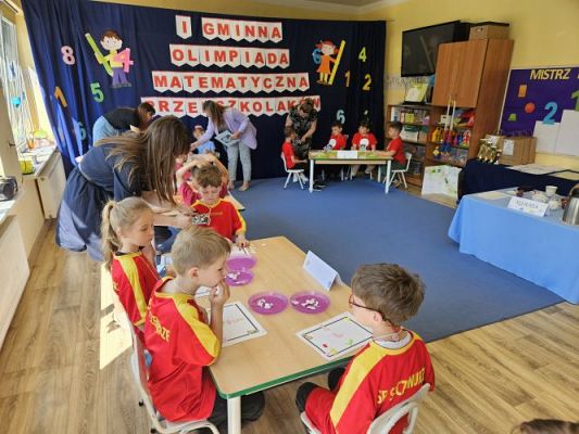 Grafika #71: 09.05.2024 I Gminna Olimpiada Matematyczna Przedszkolaków cz.I