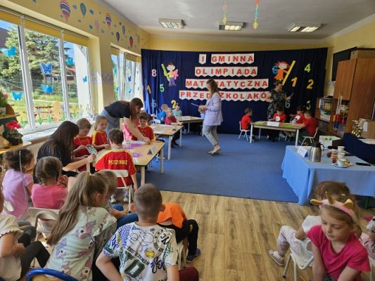 Grafika #72: 09.05.2024 I Gminna Olimpiada Matematyczna Przedszkolaków cz.I