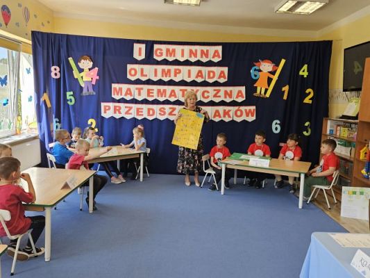Grafika #79: 09.05.2024 I Gminna Olimpiada Matematyczna Przedszkolaków cz.I