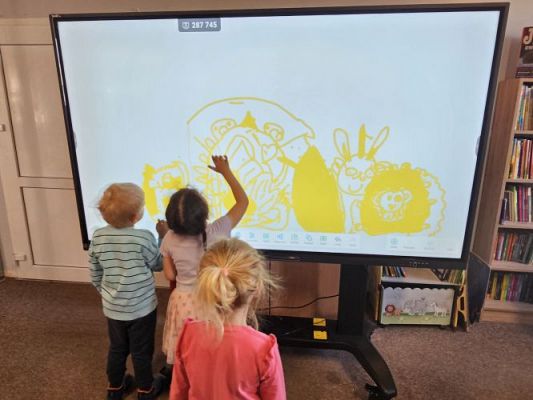 Grafika #34: 08.05.2024 Zajęcia biblioteczne w Bibliotece Gminnej w Wicku - gr I, II