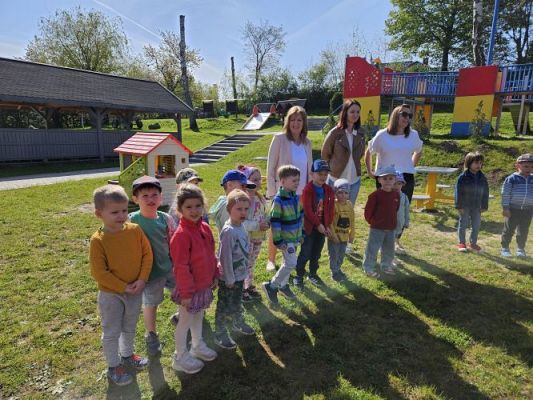 Grafika #7: 30.04.2024 Spotkanie ze strażakami z OSP Wrzeście