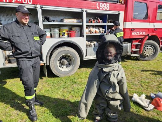 Grafika #21: 30.04.2024 Spotkanie ze strażakami z OSP Wrzeście