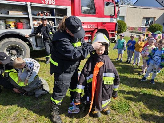 Grafika #23: 30.04.2024 Spotkanie ze strażakami z OSP Wrzeście
