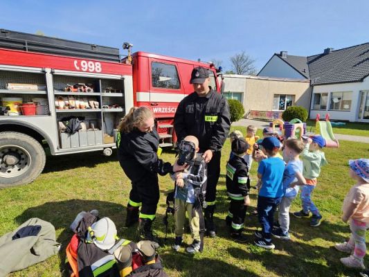 Grafika #35: 30.04.2024 Spotkanie ze strażakami z OSP Wrzeście