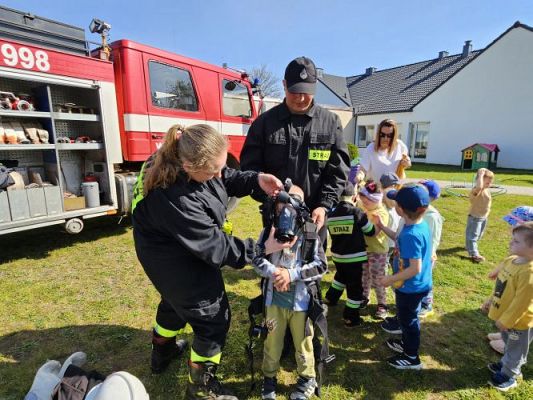 Grafika #36: 30.04.2024 Spotkanie ze strażakami z OSP Wrzeście