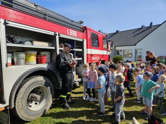 Grafika #43: 30.04.2024 Spotkanie ze strażakami z OSP Wrzeście