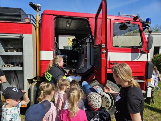 Grafika #44: 30.04.2024 Spotkanie ze strażakami z OSP Wrzeście