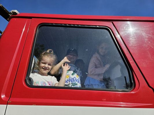 Grafika #50: 30.04.2024 Spotkanie ze strażakami z OSP Wrzeście