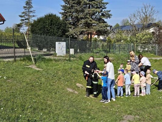 Grafika #62: 30.04.2024 Spotkanie ze strażakami z OSP Wrzeście