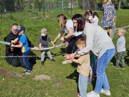 Grafika #69: 30.04.2024 Spotkanie ze strażakami z OSP Wrzeście