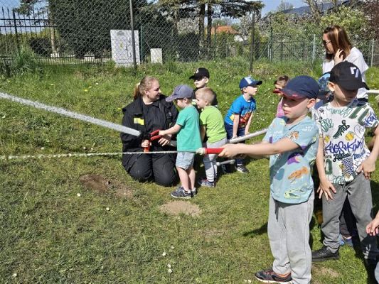 Grafika #72: 30.04.2024 Spotkanie ze strażakami z OSP Wrzeście