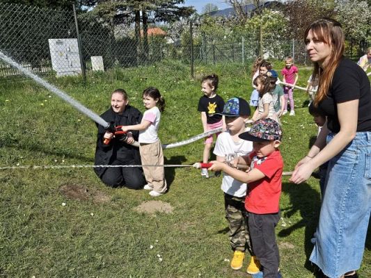 Grafika #74: 30.04.2024 Spotkanie ze strażakami z OSP Wrzeście
