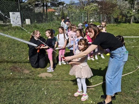 Grafika #78: 30.04.2024 Spotkanie ze strażakami z OSP Wrzeście