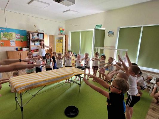 Grafika #39: 29.04.2024 Spotkanie z fizjoterapeutką Panią Aleksandrą Synowiecką