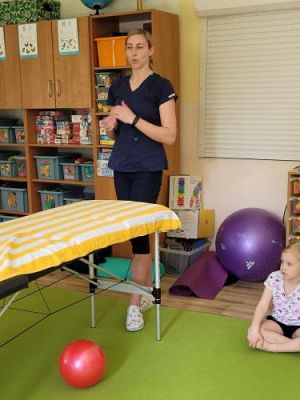 Grafika #34: 29.04.2024 Spotkanie z fizjoterapeutką Panią Aleksandrą Synowiecką