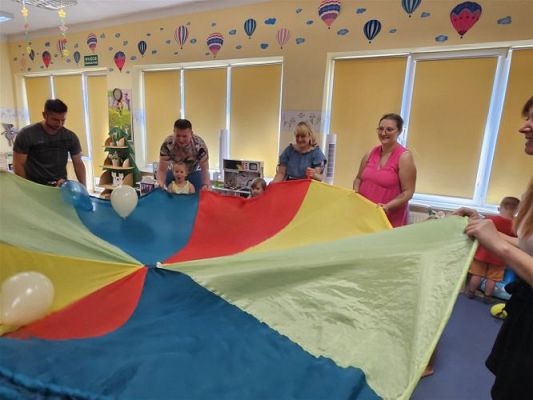 Grafika #26: 27.06.2024 Zajęcia adaptacyjne "Razem bawić się weselej"