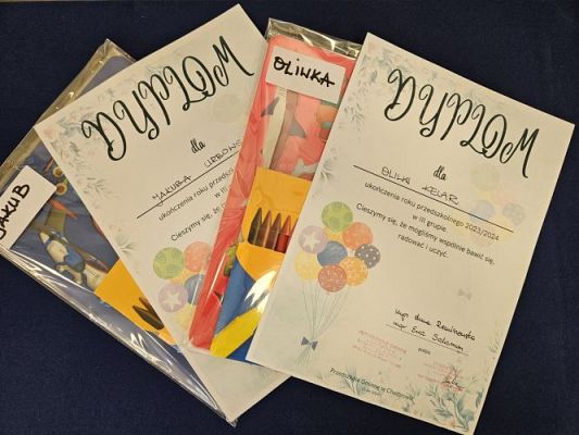 Grafika #2: 21.06.2024 Zakończenie roku przedszkolnego dla gr I i gr II