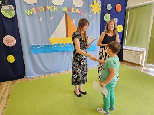 Grafika #77: 21.06.2024 Zakończenie roku przedszkolnego dla gr I i gr II