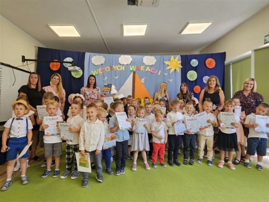 Grafika #78: 21.06.2024 Zakończenie roku przedszkolnego dla gr I i gr II